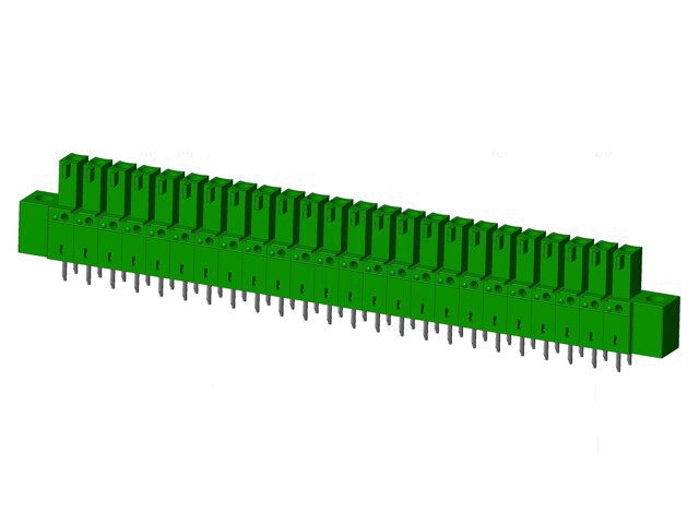 Connector: ontkoppelbare terminal strip; contact; vrouwelijk Connector: ontkoppelbare terminal strip; contact; vrouwelijk